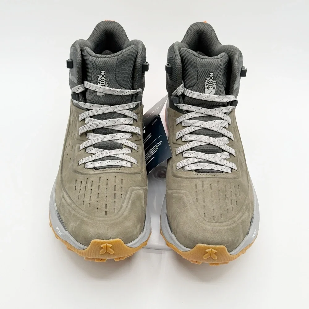 The North Face Vectiv Exploris‎ 2 Mid Futurelight Size 12.5 Mens Taupe Green NEW
